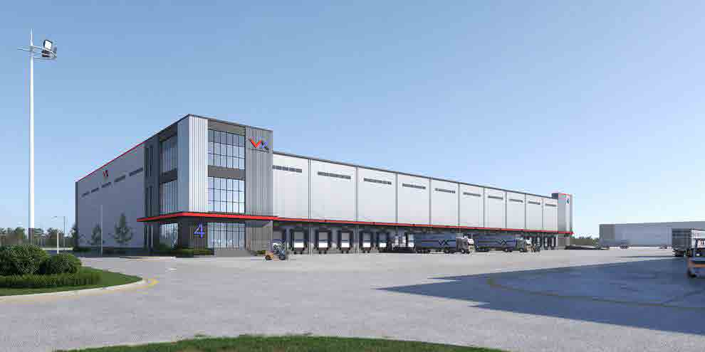 万纬天津宁河物流项目库房